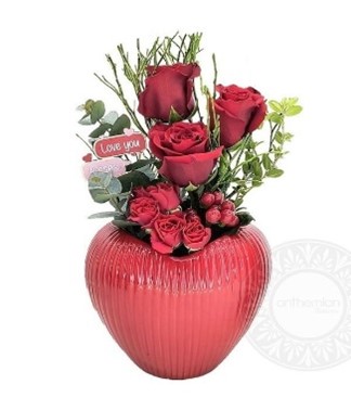 τριανταδυλασε κεραμικη καρδια